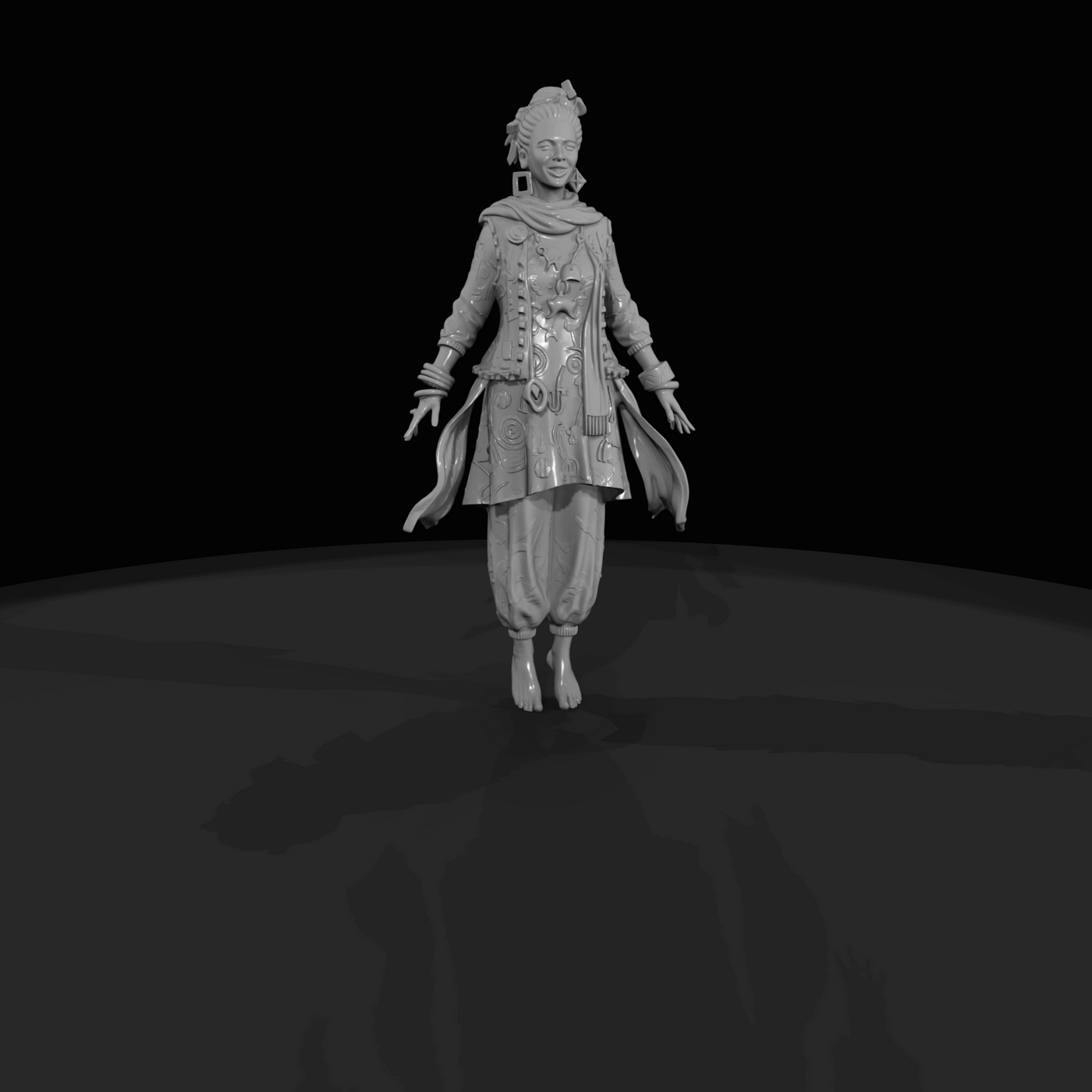 Fashion Model Figure (2020s) — female model 29