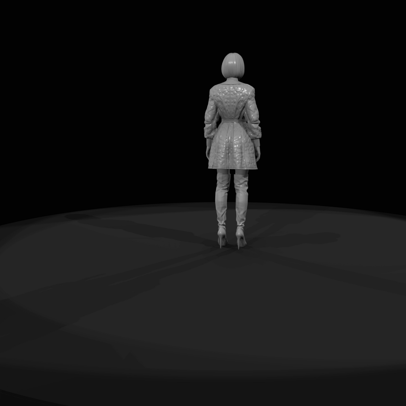 Fashion Model Figure (estimated) — Female