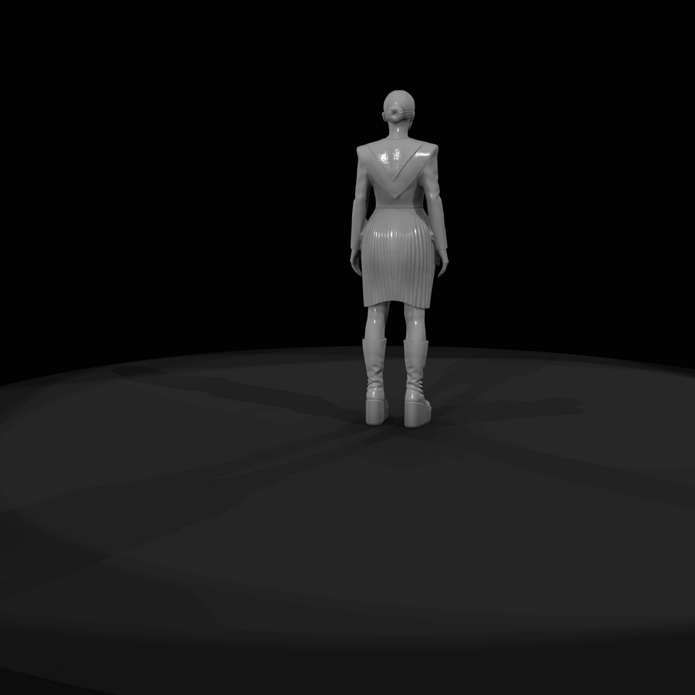 Fashion Model Figure (estimated) — Female