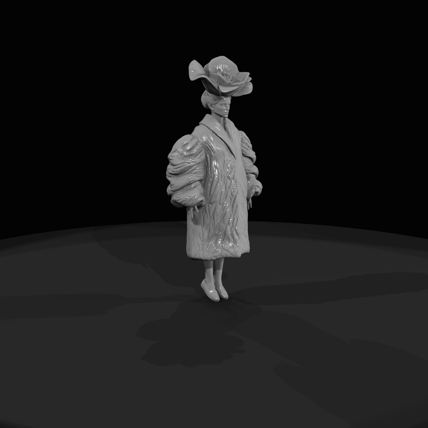Fashion Model Figure (estimated) — Female