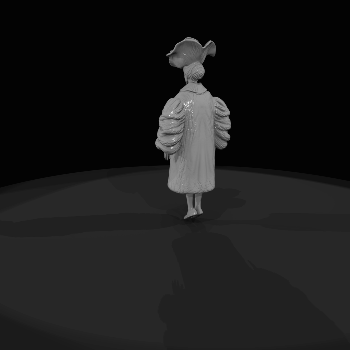 Fashion Model Figure (estimated) — Female