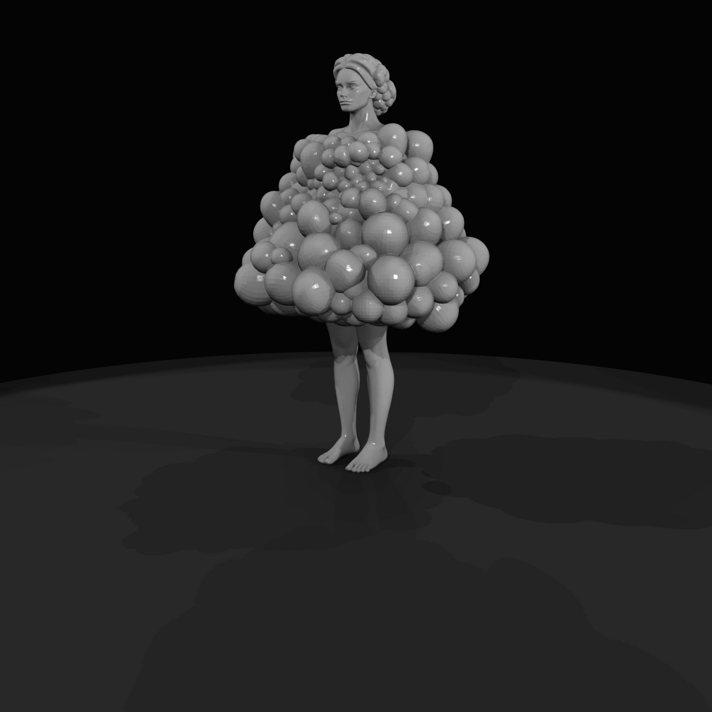 Fashion Model Figure (estimated) — Female In