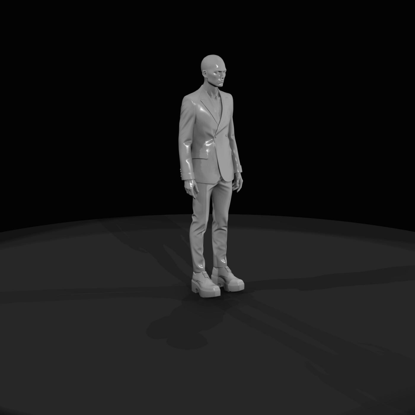 Fashion Model Figure (2020s) — Male