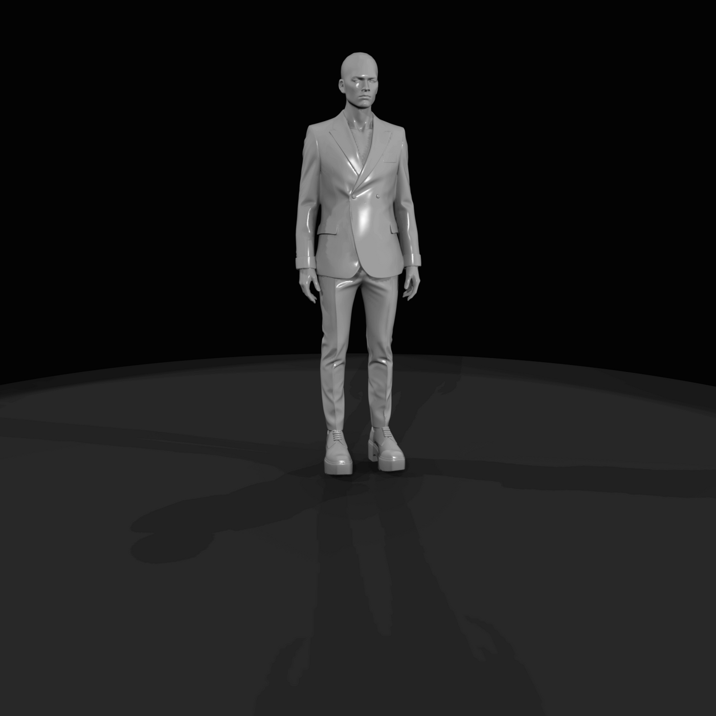 Fashion Model Figure (2020s) — Male