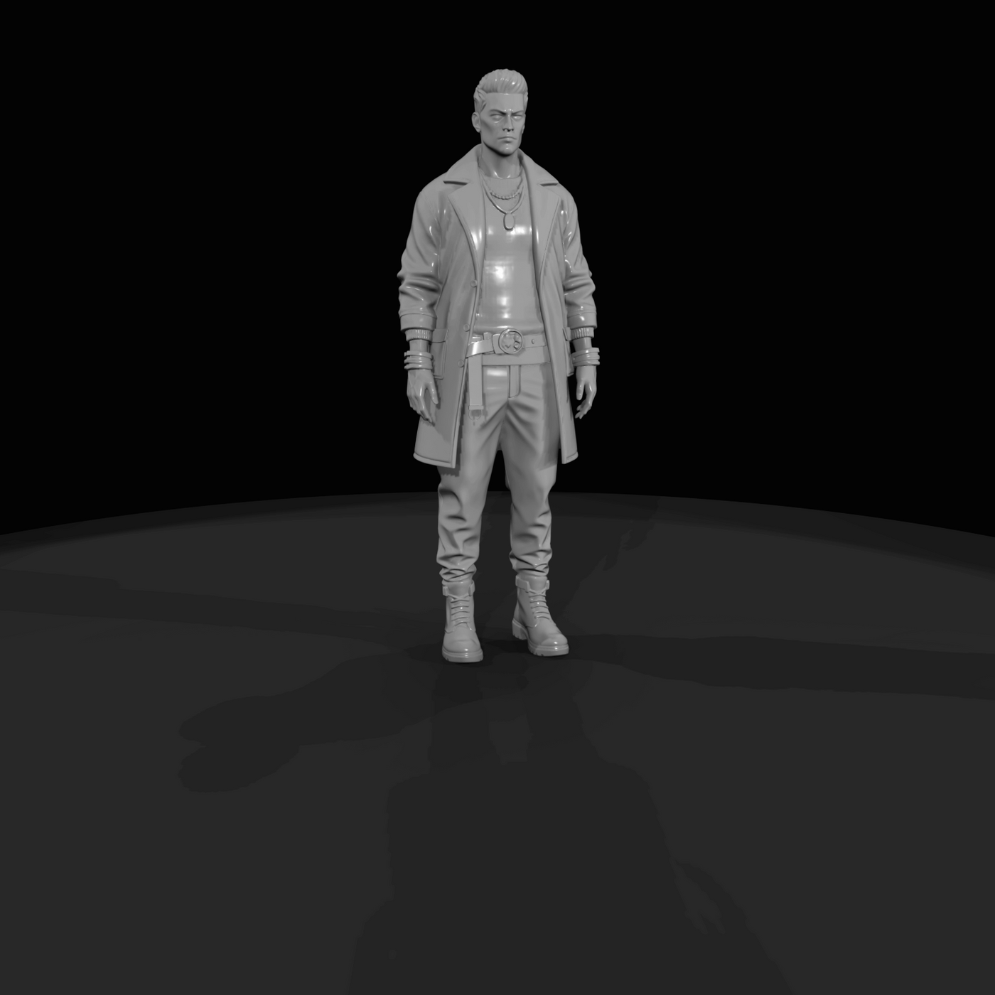 Fashion Model Figure (2020s) — Male