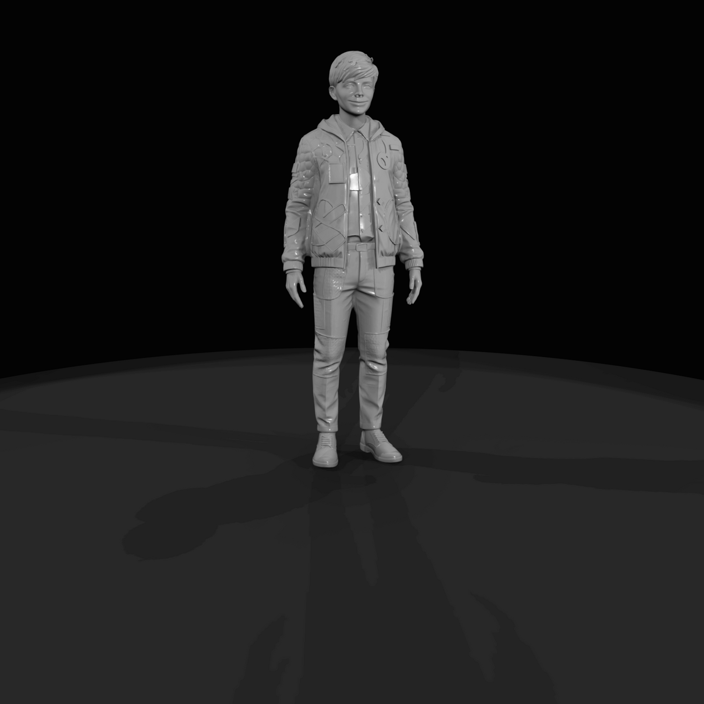 Fashion Model Figure (2020s) — Male