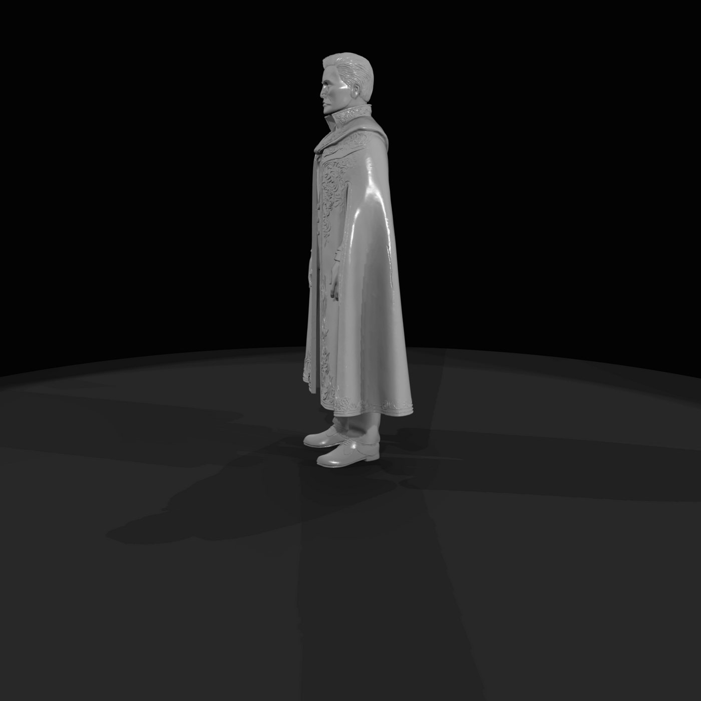 Fashion Model Figure (estimated) — Male In