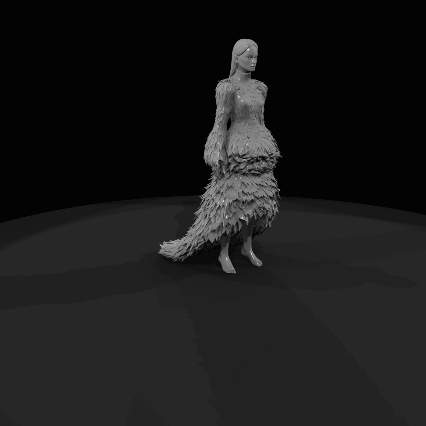 Fashion Model Figure (estimated) — Tall Female