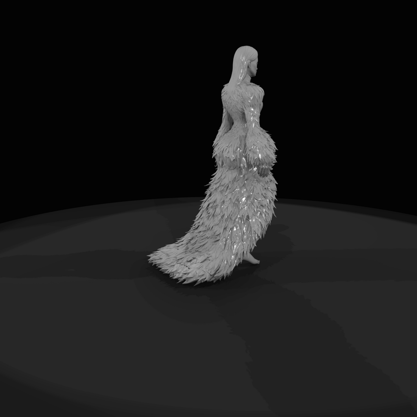 Fashion Model Figure (estimated) — Tall Female