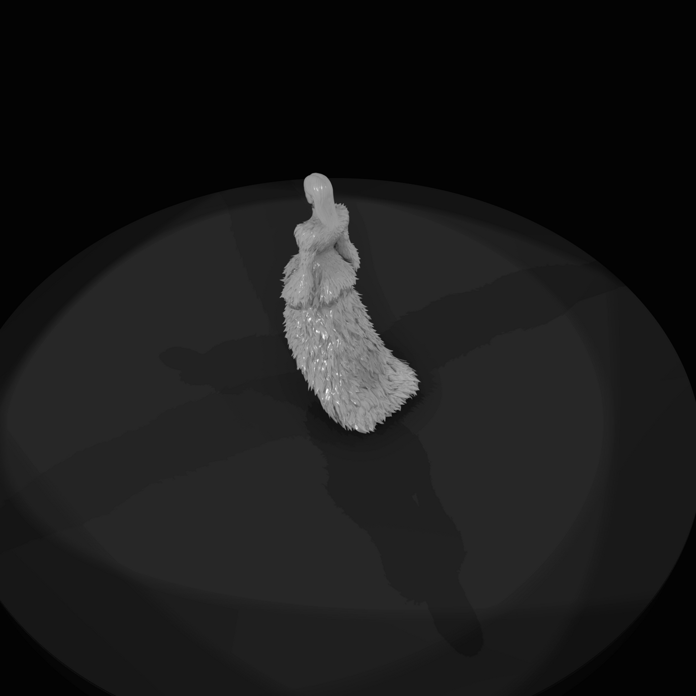 Fashion Model Figure (estimated) — Tall Female