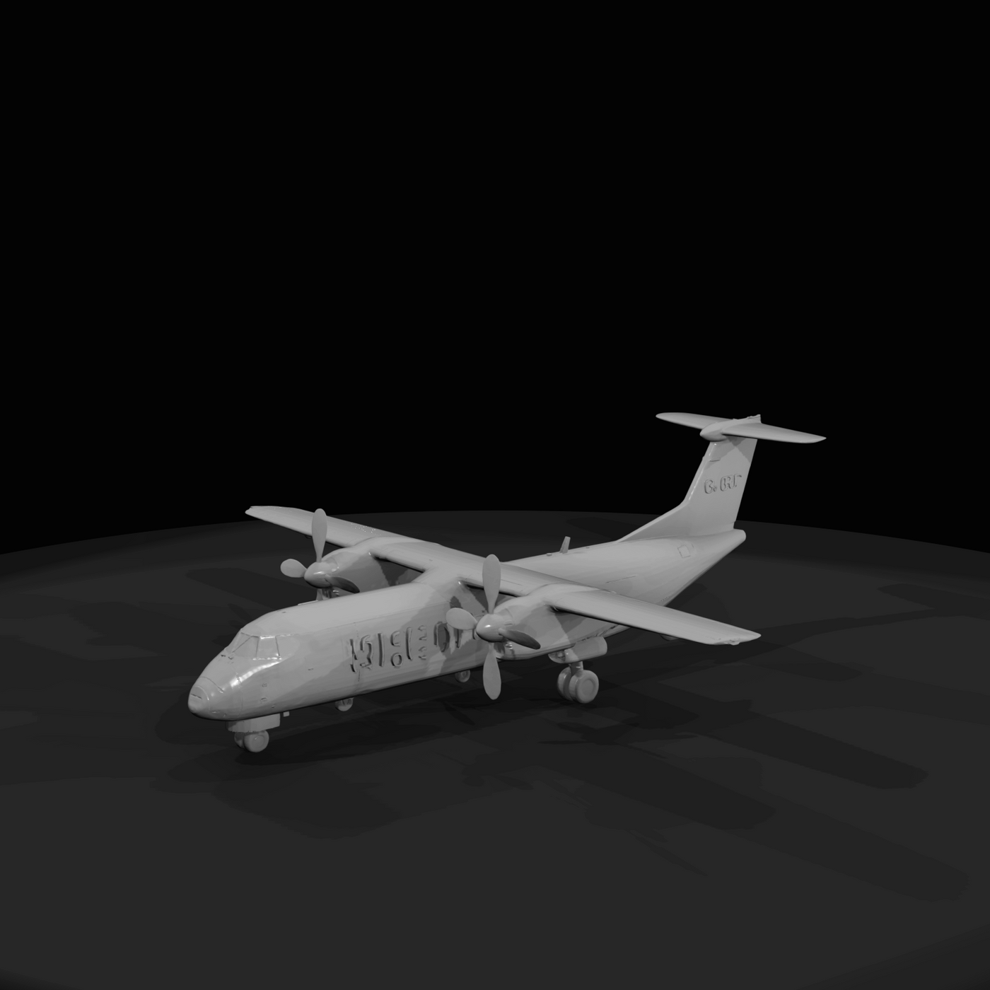 Fedex Atr 72600 Cargo Aircraft 360 (estimated)