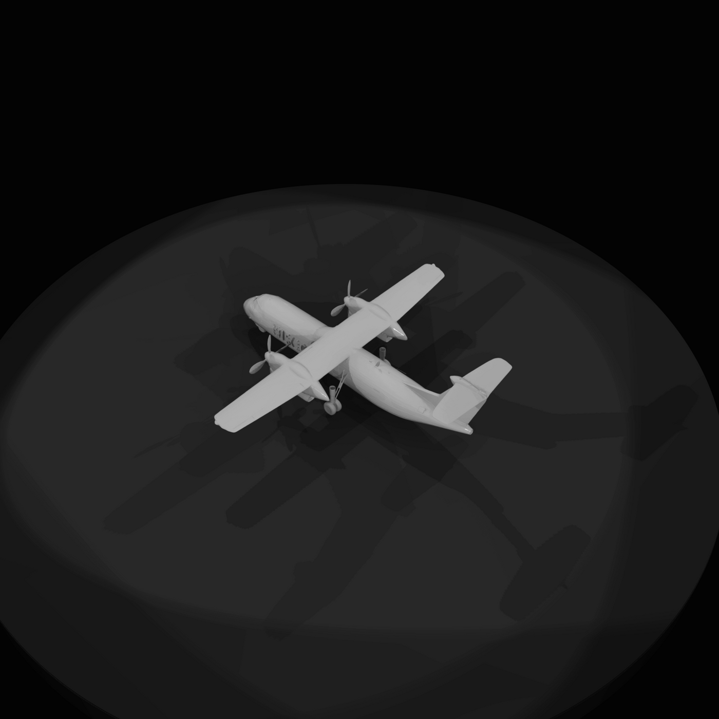 Fedex Atr 72600 Cargo Aircraft 360 (estimated)