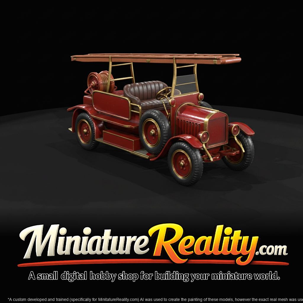 Vintage Toy Fire Engine (1920s)