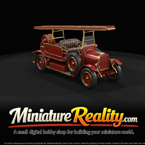 Vintage Toy Fire Engine (1920s)