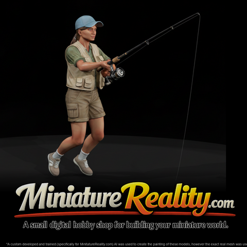 female-angler-miniature-standing-with-fishing-rod-127750