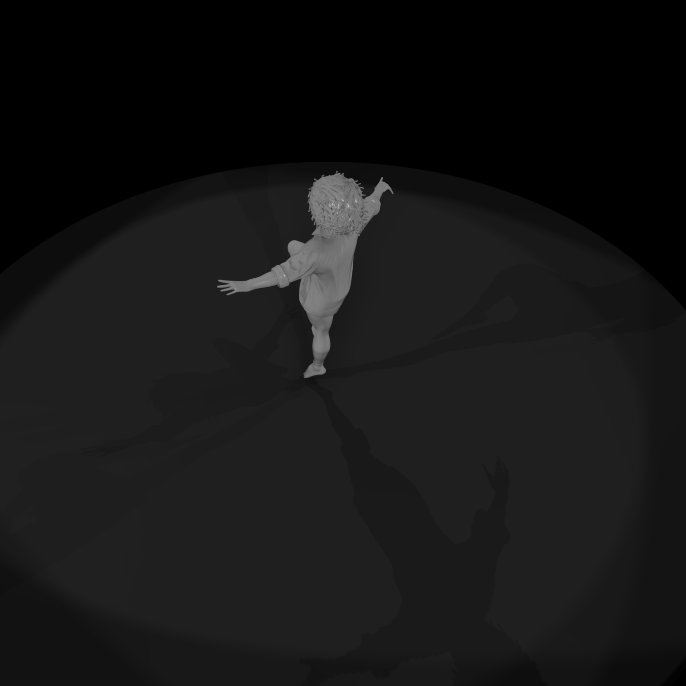 female breakdancer