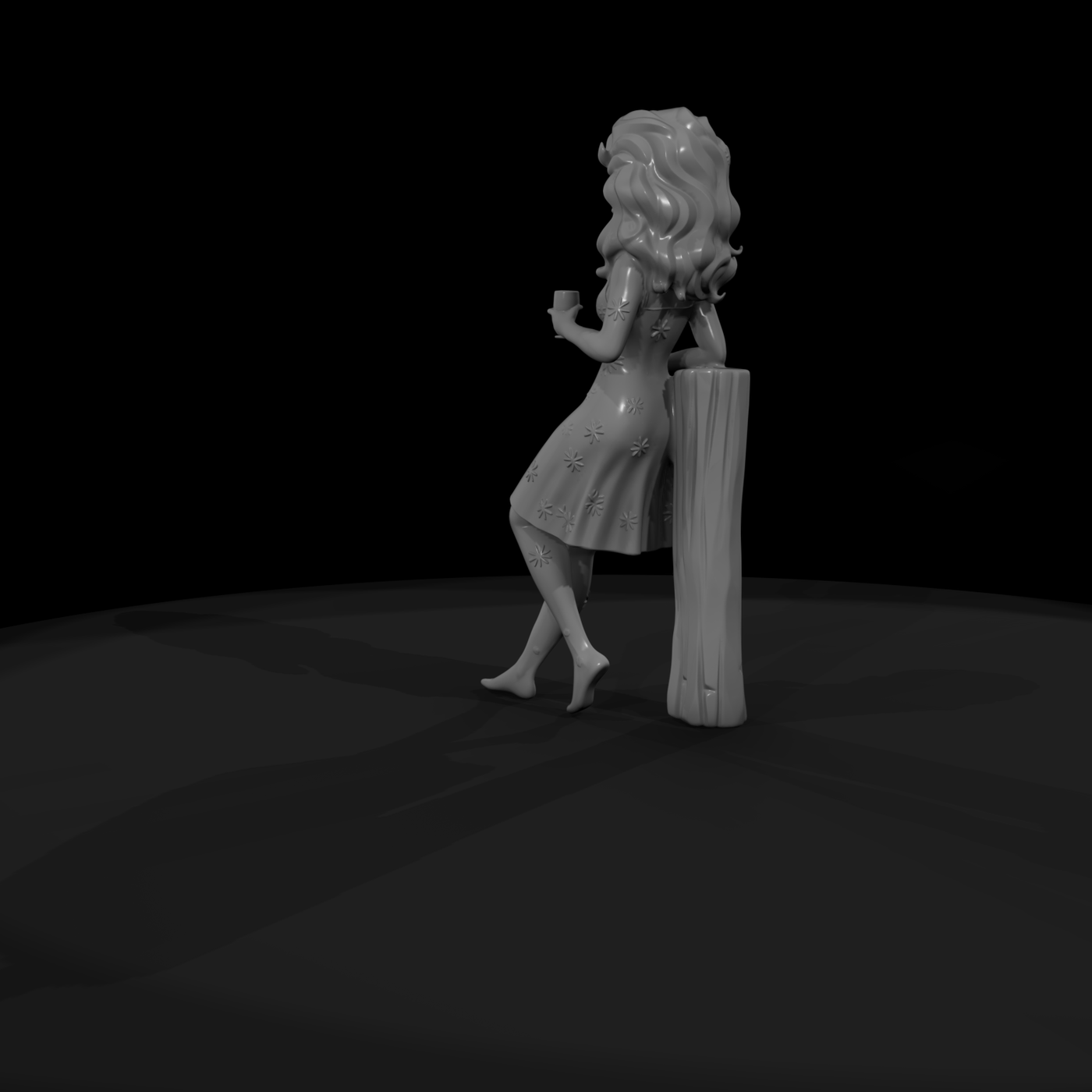 female moonshine customer