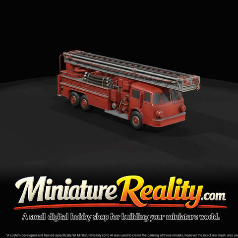 fire truck at station