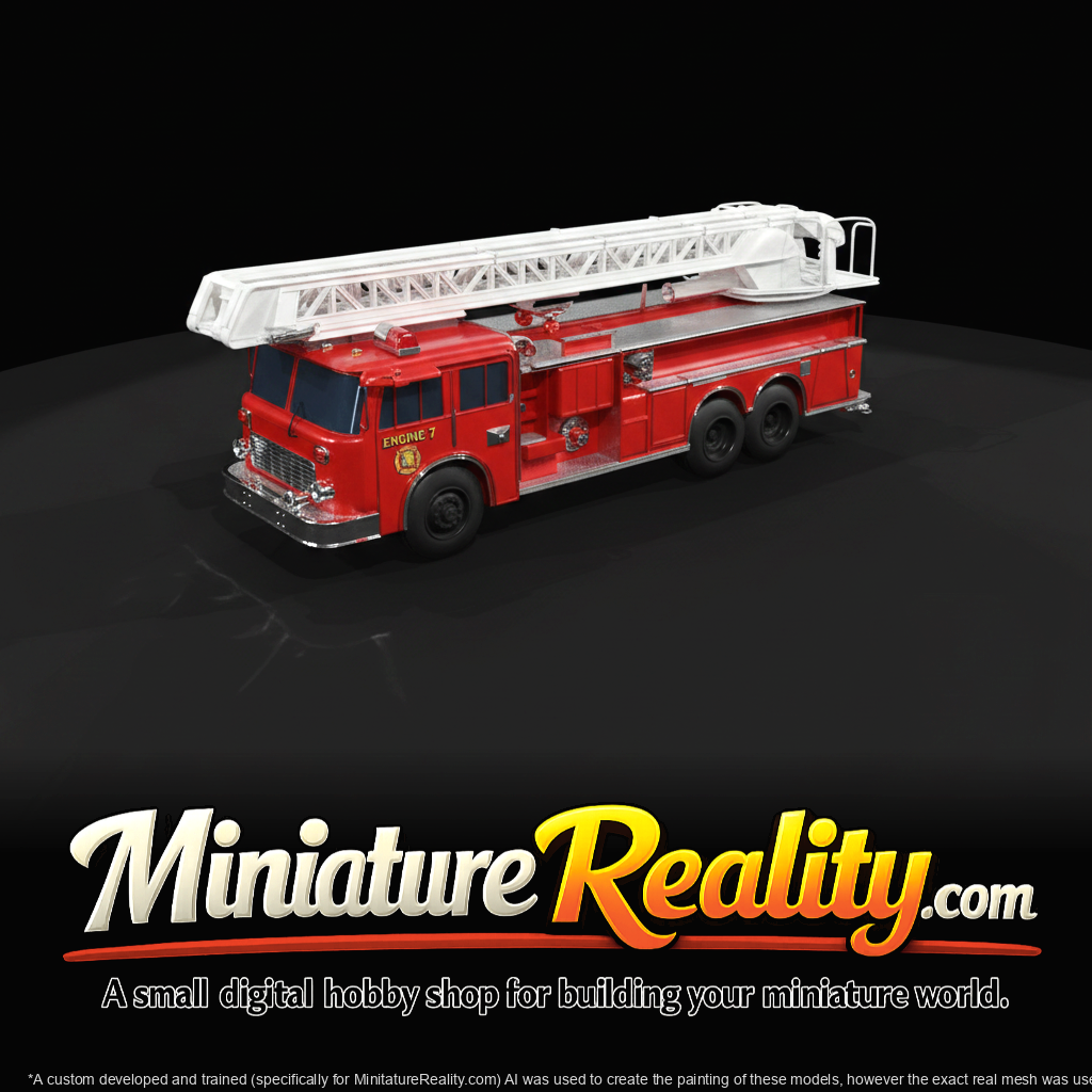 Fire Truck L A County (estimated)