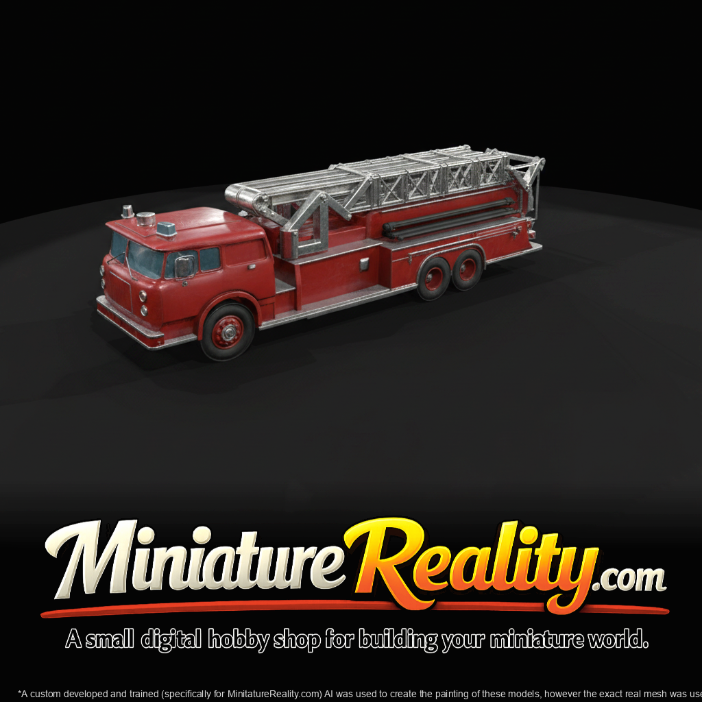 Fire Truck Red Denmark (estimated)