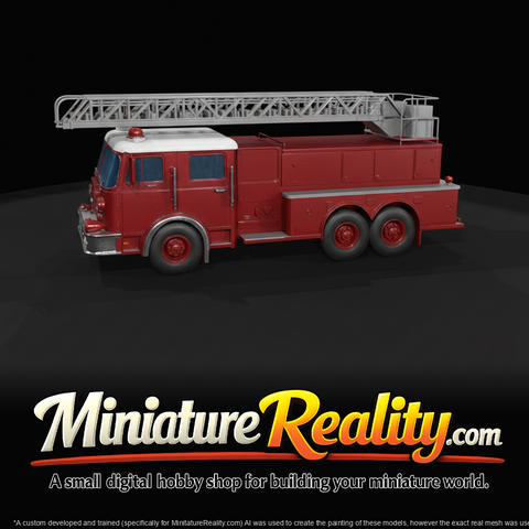 Fire Truck (1950s) — emergency fire apparatus