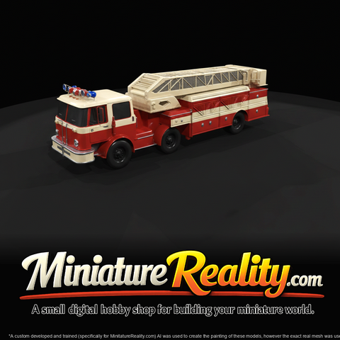 Fire Truck (1950s) — emergency fire apparatus
