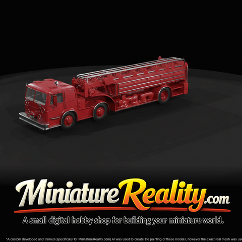 Fire Truck (1950s) — emergency fire apparatus