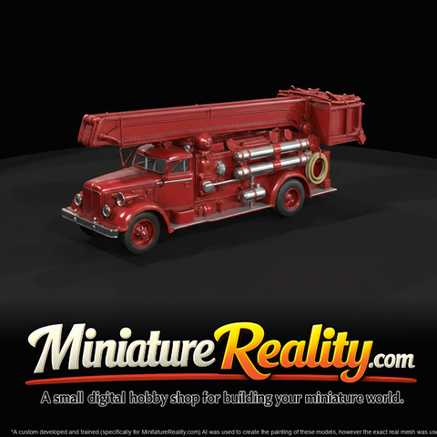 Fire Truck (1950s) — emergency fire apparatus