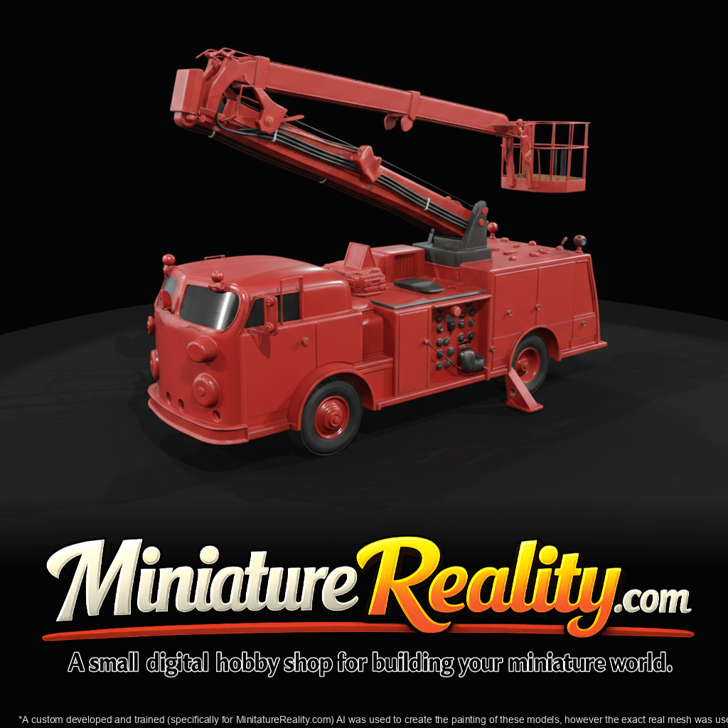 Fire Truck (1950s) — emergency fire apparatus
