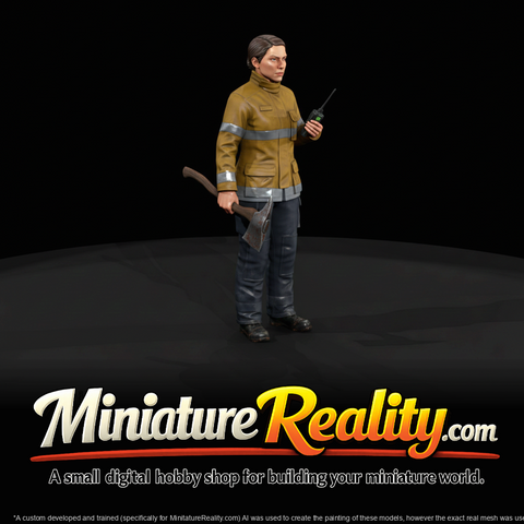Firefighter Figure (estimated)