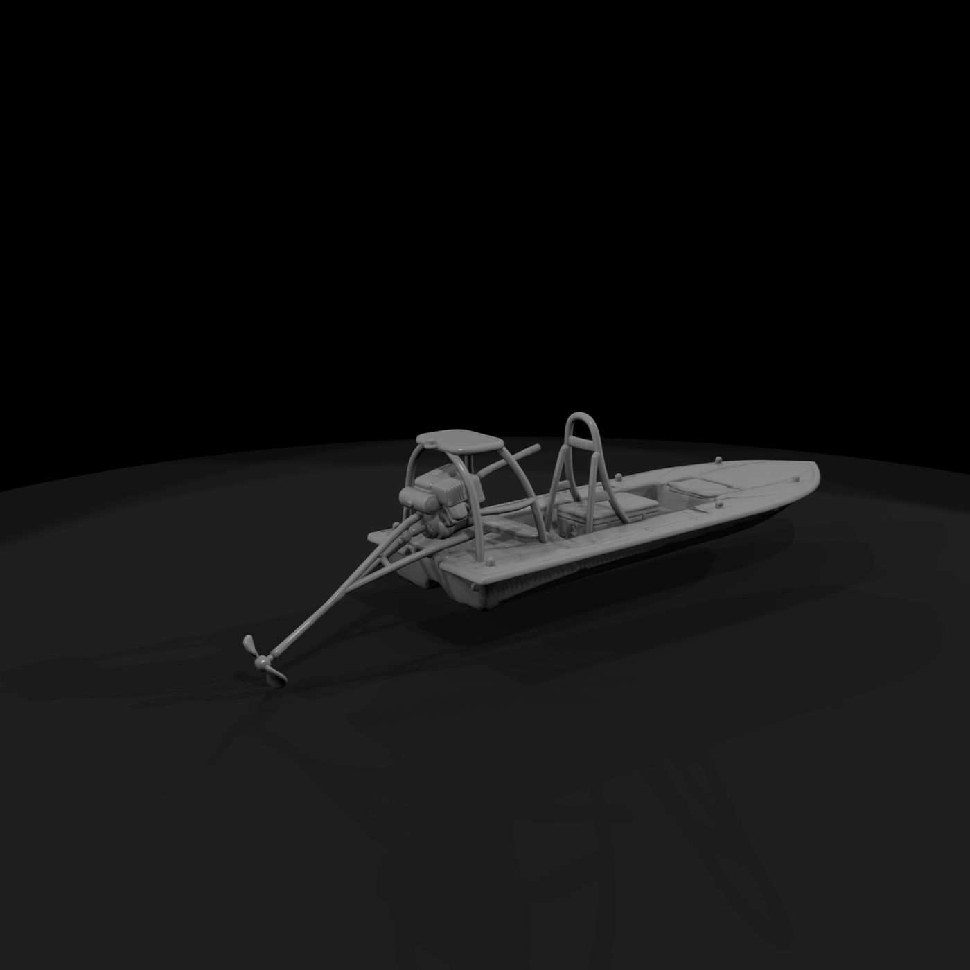 Flat Skiff Boat