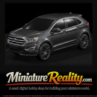 Ford Edge–Style Compact SUV — Shell miniature, three-quarter view — thumbnail 2