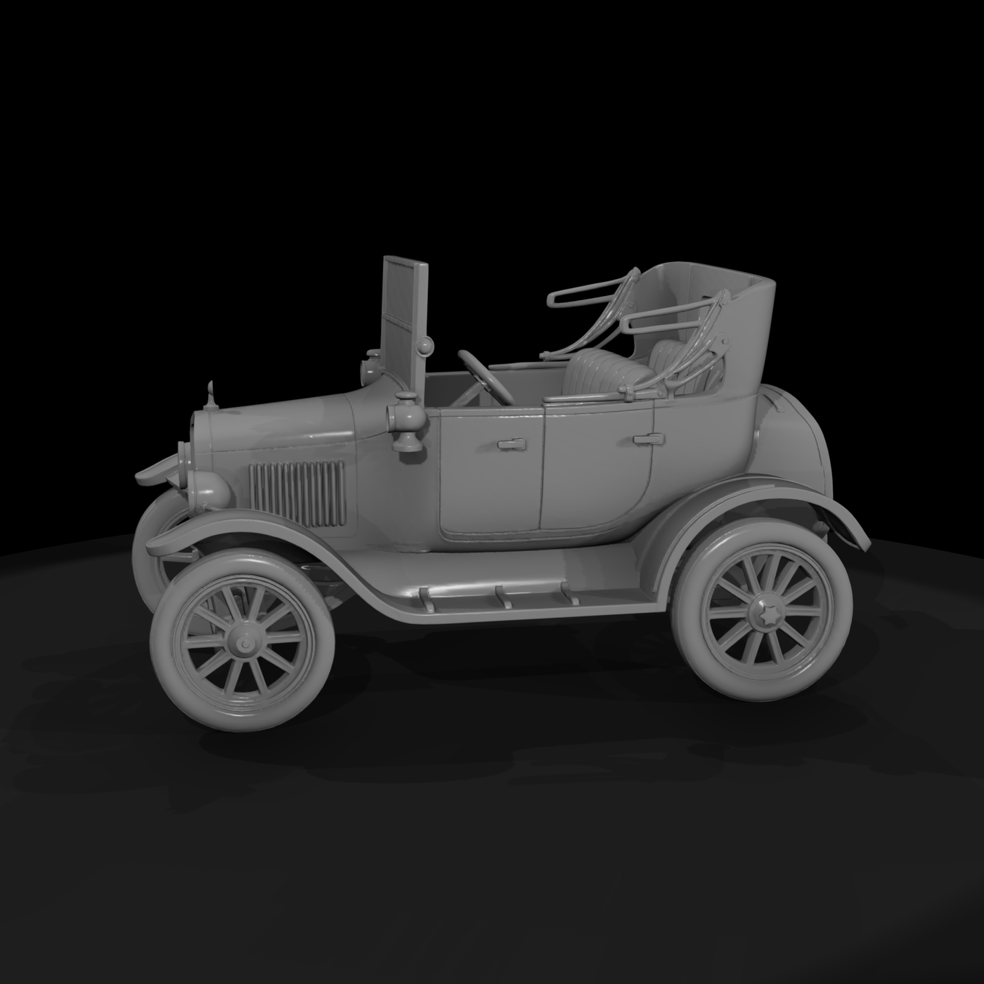 Ford Model T Touring Convertible — Miniature