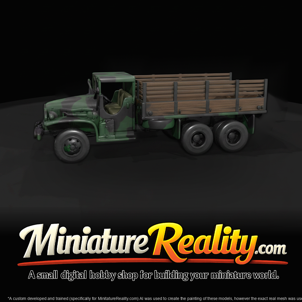 GMC 353 Open-Top Military Truck