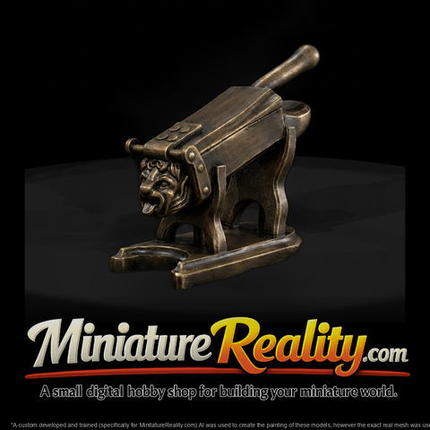Gothic Gargoyle Lemon Press (Diorama Prop)
