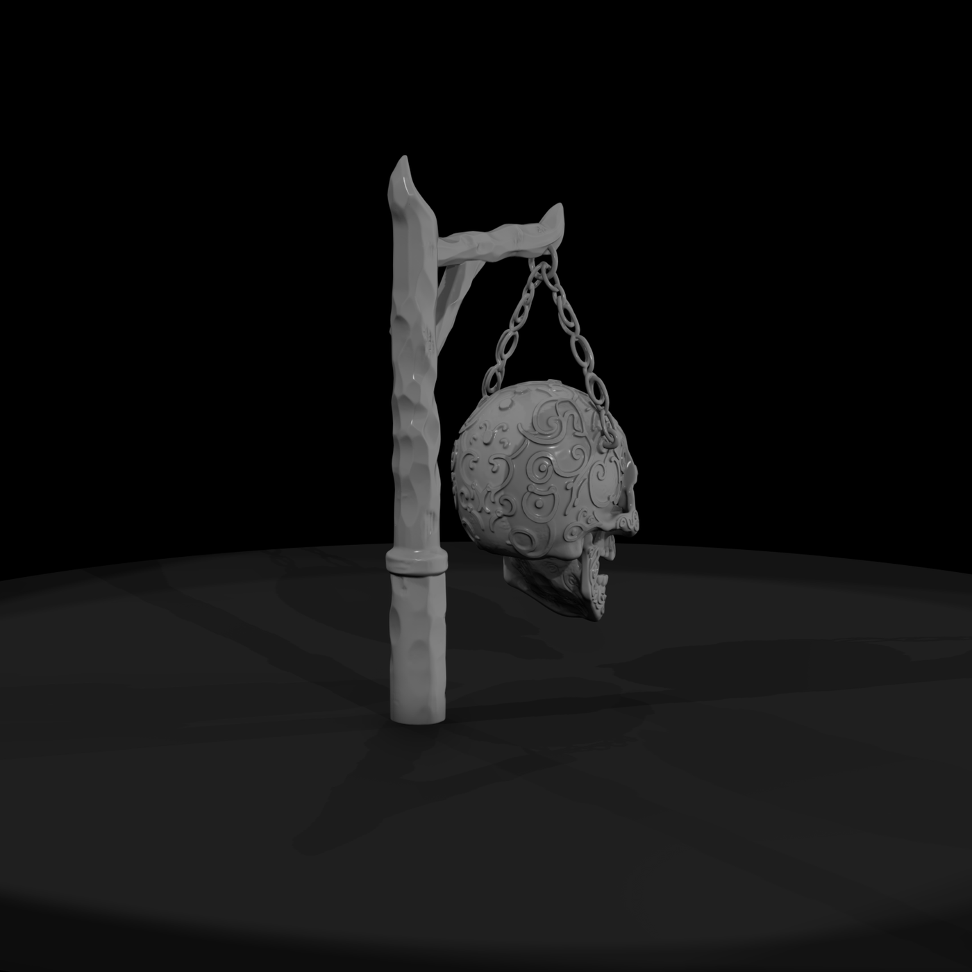 gravestone lantern