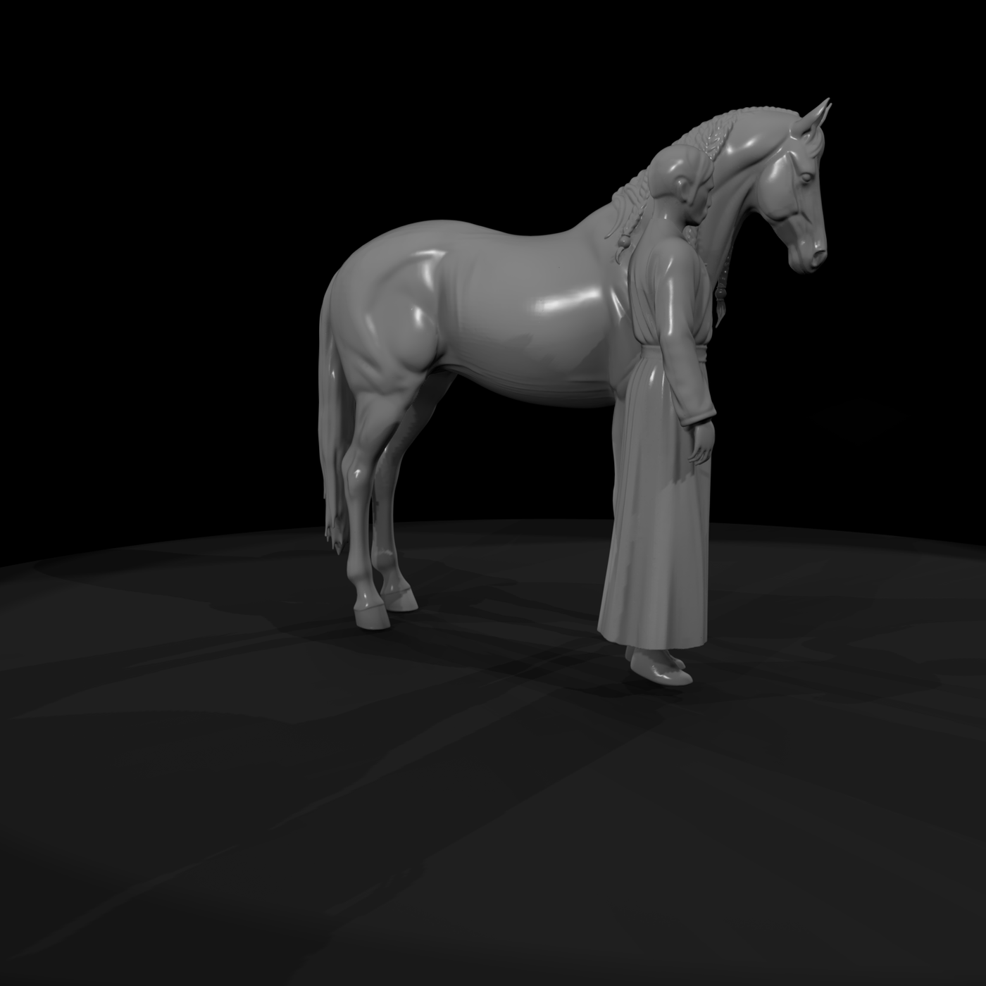 gray mare