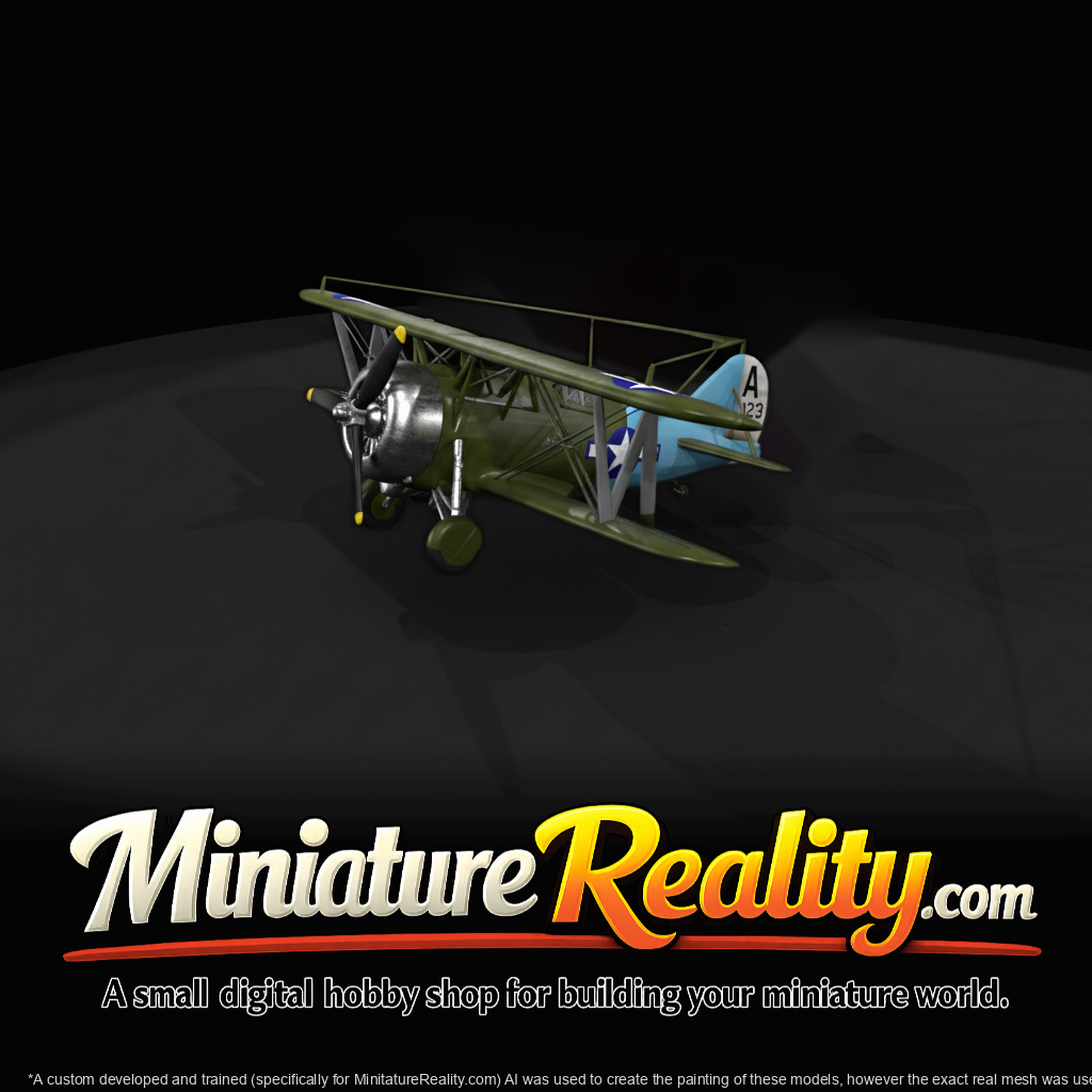 Grumman F3-2025 Biplane Miniature