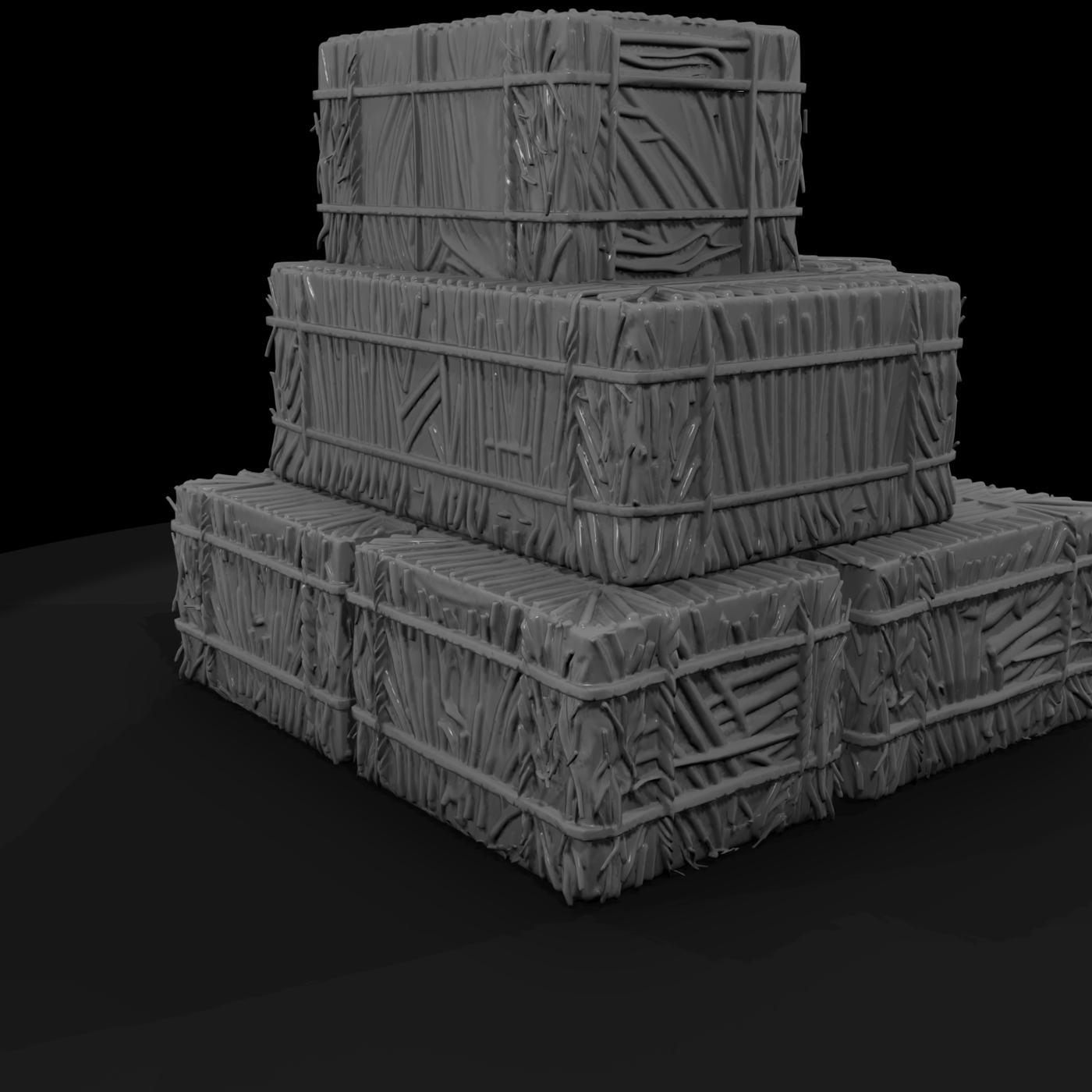 hay bales