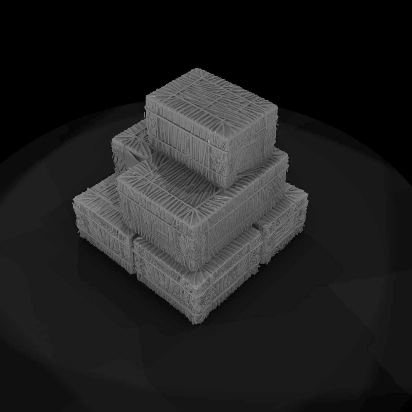 hay bales