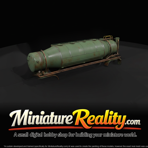 Heil Pneumatic Dry-Bulk Trailer Model with Walkway & Ladder