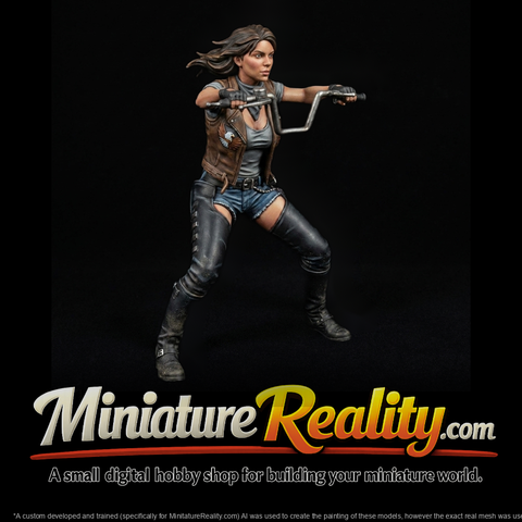 Raven 'Queen' Martinez biker figure