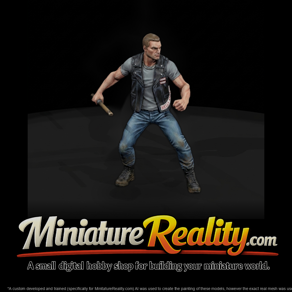 Biker Figure Zack
