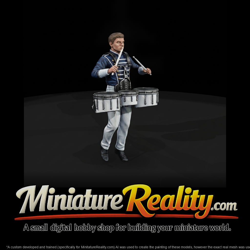 High School Tenor Drummer Figure H