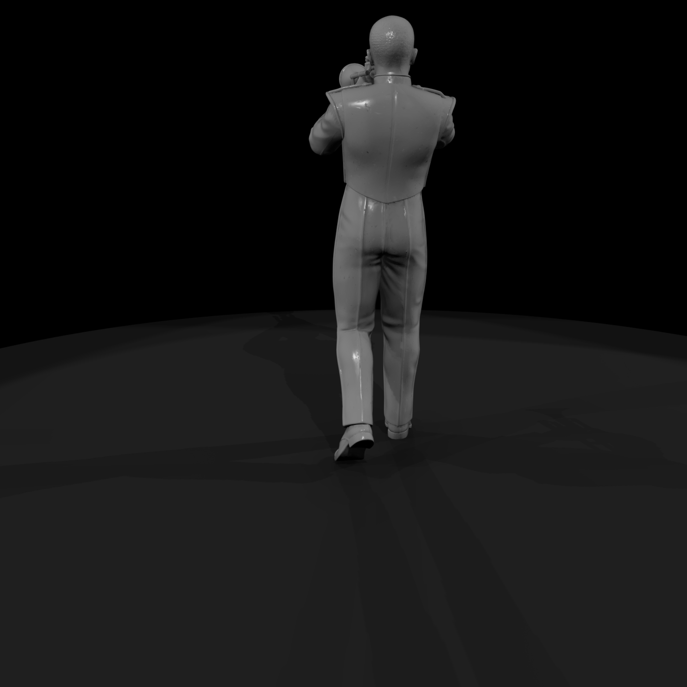 School Band Trumpet Miniature