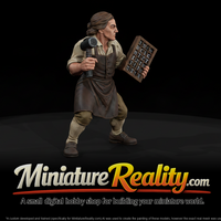 Colonial Printer Figure, three-quarter view — thumbnail 1