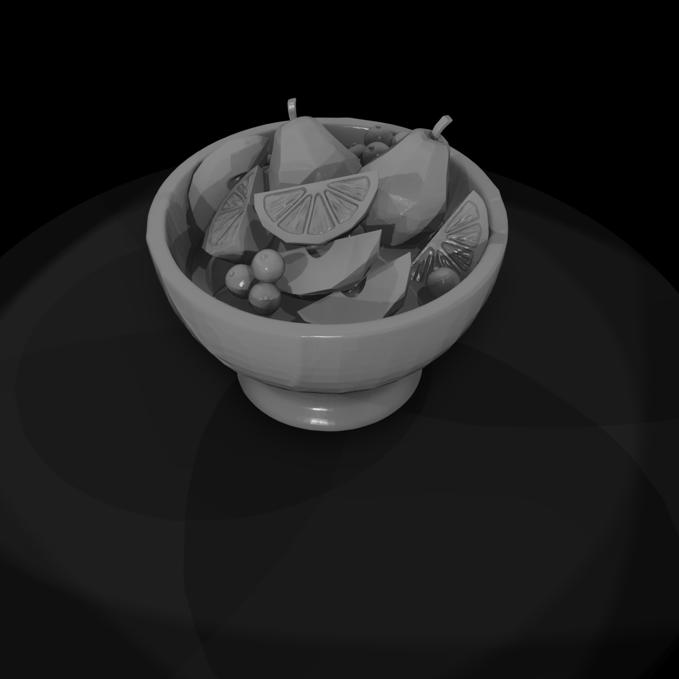 Fruit Compote Bowl