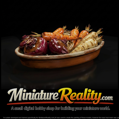 Roasted Root Vegetables Platter
