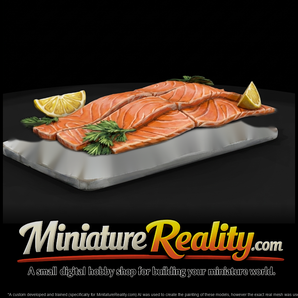 Smoked Salmon Platter Miniature