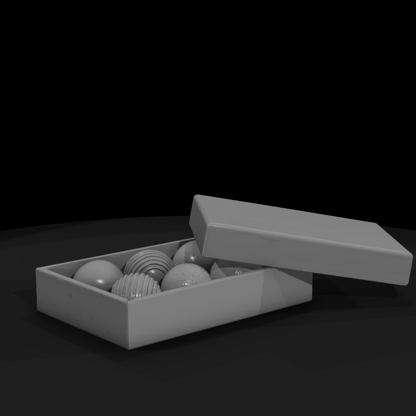 Confection Box with 6 Truffles